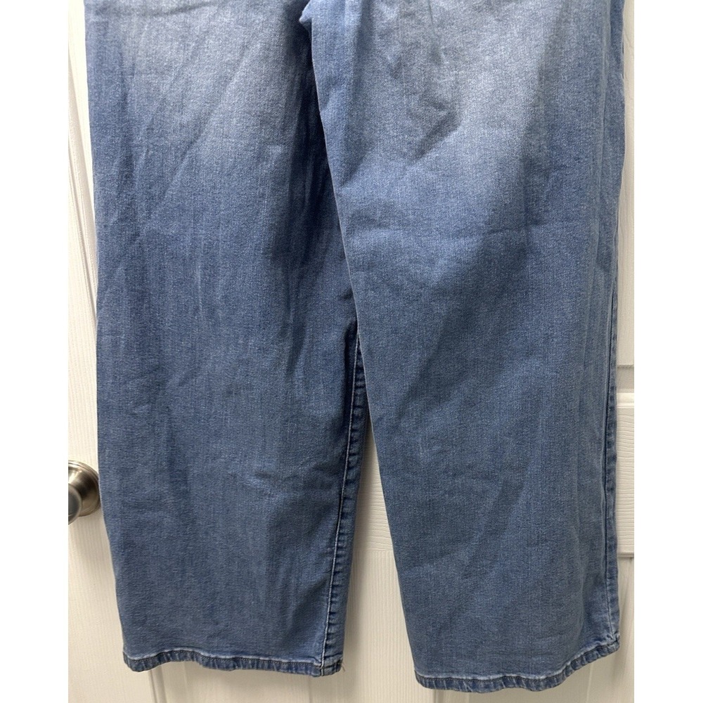 H by Habitual Washed Blue High-Waist Wide Leg Jeans READ DESCRIPTION - Picture 8 of 16